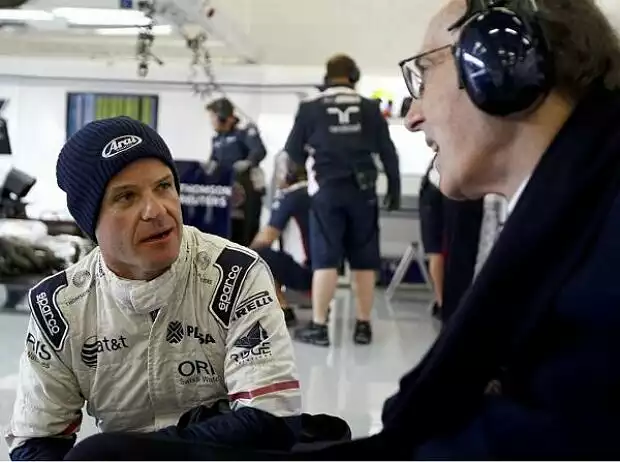 Rubens Barrichello und Frank Williams Titel-Bild zur News: Rubens Barrichello und Frank Williams