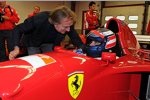 Gerhard Berger im Ferrari 412 T2