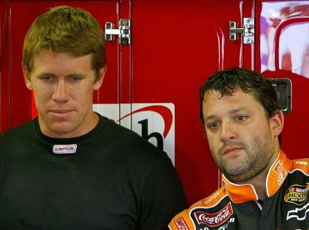 Carl Edwards, Tony Stewart