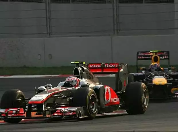 Titel-Bild zur News: Mark Webber, Jenson Button