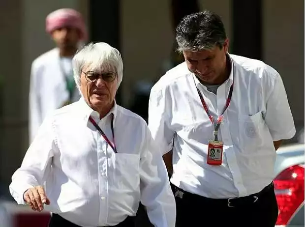 Bernie Ecclestone und Pasquale Lattuneddu Titel-Bild zur News: Bernie Ecclestone und Pasquale Lattuneddu
