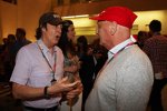 Paul McCartney und Niki Lauda
