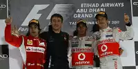 Bild zum Inhalt: Erlösender Sieg für Hamilton in Abu Dhabi