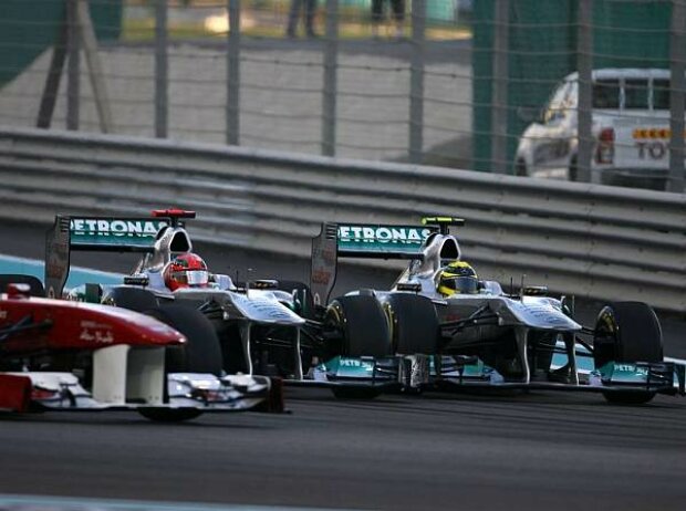 Nico Rosberg, Michael Schumacher Nico Rosberg, Michael Schumacher