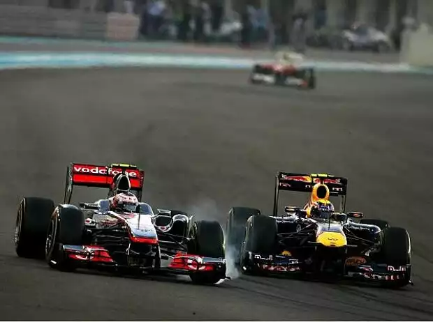 Mark Webber, Jenson Button Titel-Bild zur News: Mark Webber, Jenson Button