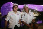 Sergio Perez und Kamui Kobayashi (Sauber)