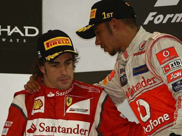 Fernando Alonso, Lewis Hamilton