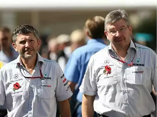 Nick Fry und Ross Brawn Titel-Bild zur News: Nick Fry und Ross Brawn
