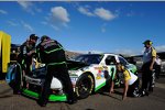 Kyle Busch (Gibbs) mit Motorschaden