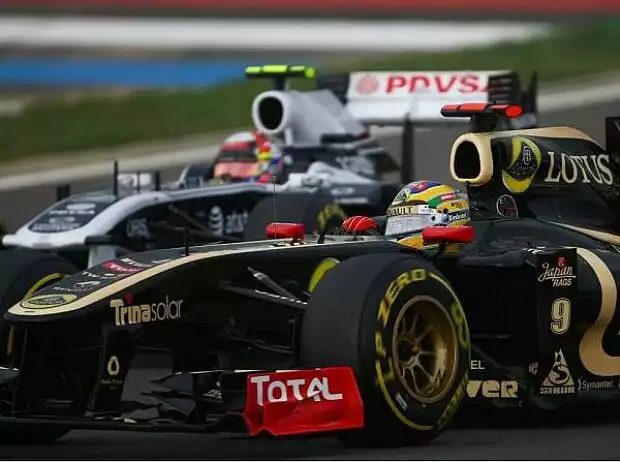 Titel-Bild zur News: Pastor Maldonado, Bruno Senna