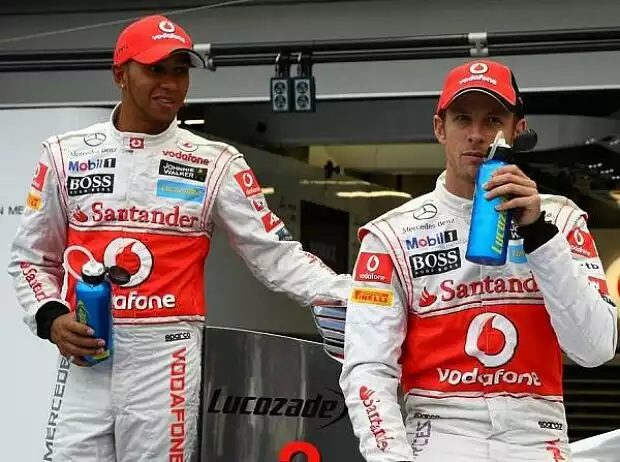 Jenson Button, Lewis Hamilton Titel-Bild zur News: Jenson Button, Lewis Hamilton