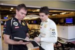 Alan Permane und Robert Wickens (Renault)