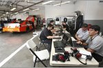 Vorbereitungen bei Joe Gibbs Racing