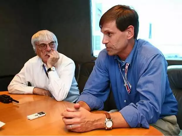Bernie Ecclestone und Tavo Hellmund Titel-Bild zur News: Bernie Ecclestone und Tavo Hellmund