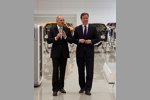 Ron Dennis und Premierminister David Cameron
