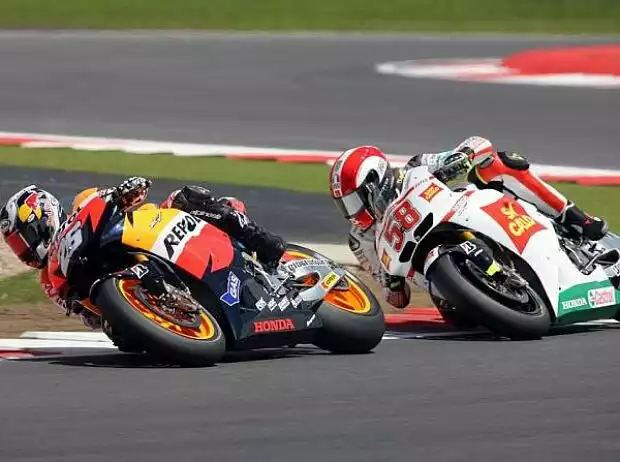 Daniel Pedrosa, Marco Simoncelli Titel-Bild zur News: Daniel Pedrosa, Marco Simoncelli