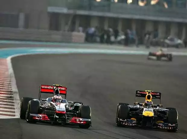 Jenson Button, Mark Webber Titel-Bild zur News: Jenson Button, Mark Webber