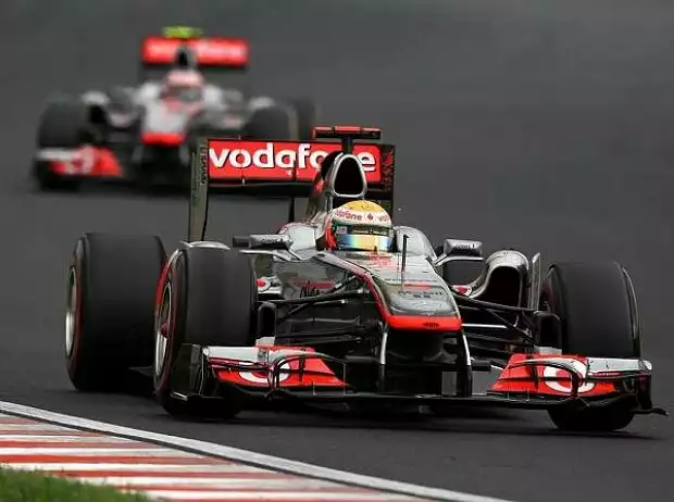 Lewis Hamilton, Jenson Button Titel-Bild zur News: Lewis Hamilton, Jenson Button