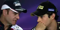 Bild zum Inhalt: Barrichello & Senna: War's das?