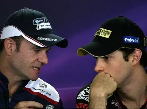 Bruno Senna, Rubens Barrichello Titel-Bild zur News: Bruno Senna, Rubens Barrichello
