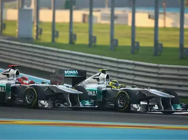 Michael Schumacher, Nico Rosberg Titel-Bild zur News: Michael Schumacher, Nico Rosberg
