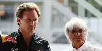 Christian Horner und Bernie Ecclestone