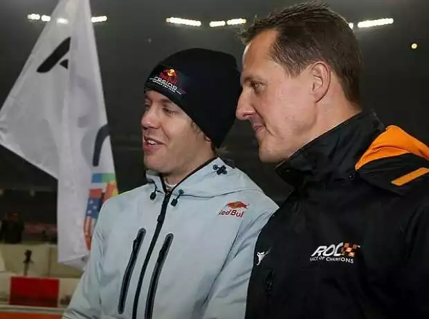 Sebastian Vettel, Michael Schumacher Titel-Bild zur News: Sebastian Vettel, Michael Schumacher