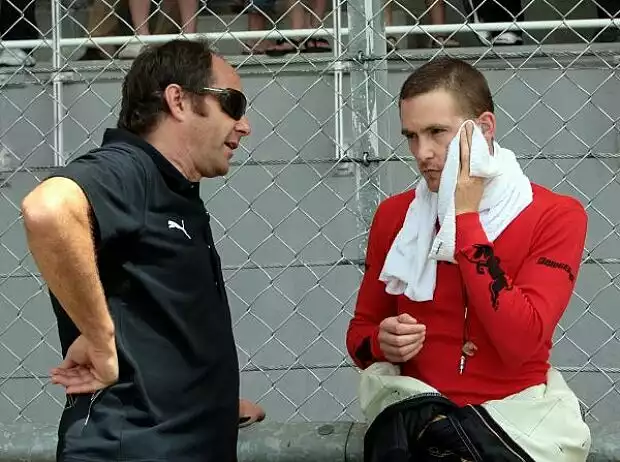 Gerhard Berger und Scott Speed Titel-Bild zur News: Gerhard Berger und Scott Speed