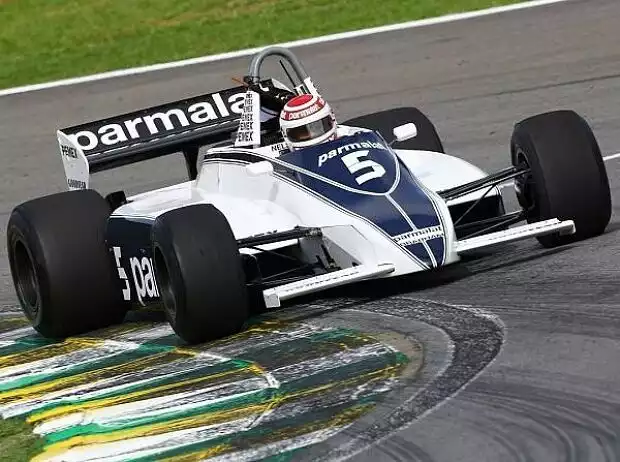 Nelson Piquet im Brabham-Cosworth BT49 von 1981 Titel-Bild zur News: Nelson Piquet im Brabham-Cosworth BT49 von 1981