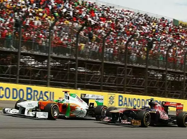 Jaime Alguersuari, Adrian Sutil Titel-Bild zur News: Jaime Alguersuari, Adrian Sutil