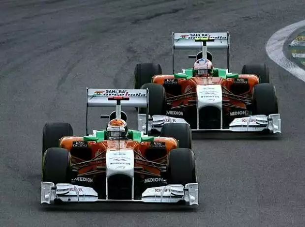 Titel-Bild zur News: Paul di Resta, Adrian Sutil