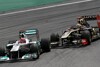 Mercedes mit Rosberg noch einmal in den Punkten