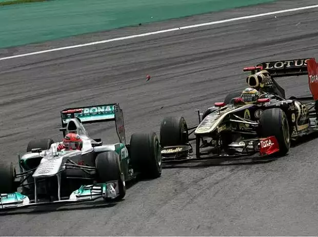 Bruno Senna, Michael Schumacher Titel-Bild zur News: Bruno Senna, Michael Schumacher
