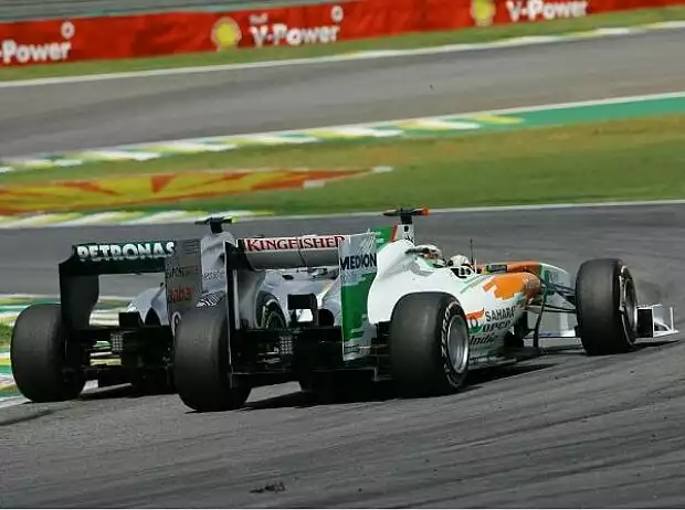 Adrian Sutil, Nico Rosberg Titel-Bild zur News: Adrian Sutil, Nico Rosberg
