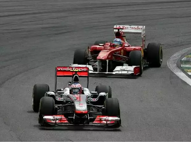 Fernando Alonso, Jenson Button Titel-Bild zur News: Fernando Alonso, Jenson Button