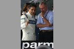 Nelson Piquet fährt Demorunden im Brabham-Ford BT49