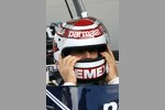 Nelson Piquet fährt Demorunden im Brabham-Ford BT49 