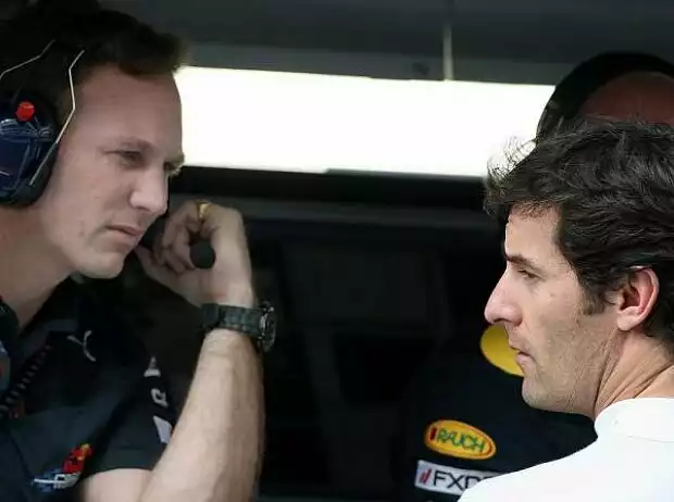 Christian Horner (Teamchef), Mark Webber Titel-Bild zur News: Christian Horner (Teamchef), Mark Webber