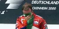 Bild zum Inhalt: Barrichellos Tränen auf dem Podium in Hockenheim