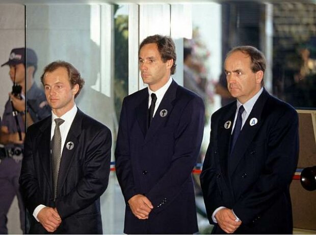 Josef Leberer, Gerhard Berger und Karl-Heinz Zimmermann