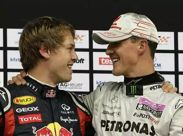 Sebastian Vettel, Michael Schumacher Titel-Bild zur News: Sebastian Vettel, Michael Schumacher