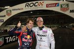 Sebastian Vettel und Michael Schumacher 