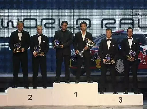 Titel-Bild zur News: Sebastien Ogier, Sebastien Loeb, Mikko Hirvonen