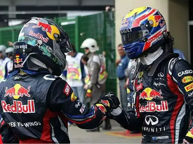 Mark Webber, Sebastian Vettel Titel-Bild zur News: Mark Webber, Sebastian Vettel
