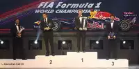 Bild zum Inhalt: Vettel und Red Bull offiziell als Weltmeister geehrt