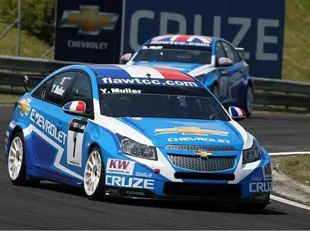 Robert Huff, Yvan Muller Titel-Bild zur News: Robert Huff, Yvan Muller