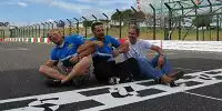 Yvan Muller, Alain Menu, Robert Huff