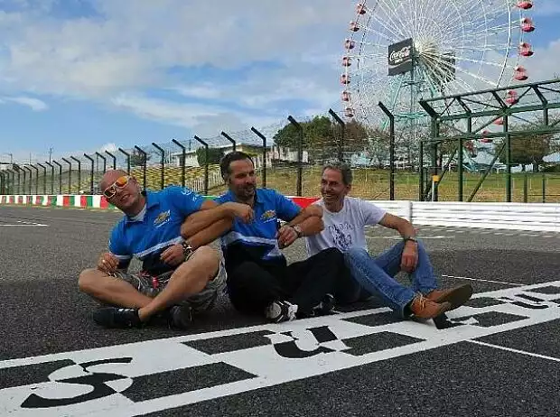 Yvan Muller, Alain Menu, Robert Huff Titel-Bild zur News: Yvan Muller, Alain Menu, Robert Huff