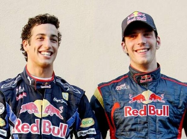 Titel-Bild zur News: Daniel Ricciardo, Jean-Eric-Vergne