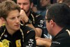 Bild zum Inhalt: Grosjean und Räikkönen gleichberechtigt